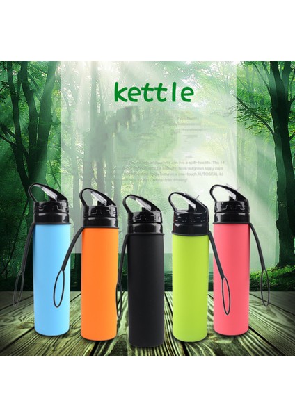 Katlanabilir Su Şişesi Bpa Içermez - Üçlü Sızdırmazlık Hafif 20OZ (Kırmızı) ile Seyahat Spor Şişeleri Için Katlanabilir Su Şişesi (Yurt Dışından)