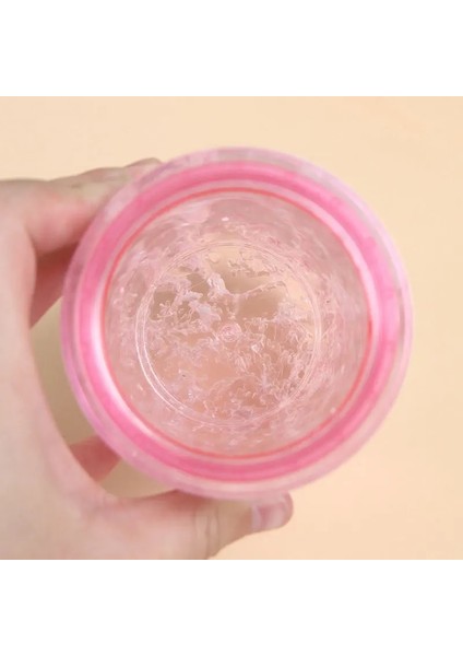 Net Kırmızı Yaratıcı Kola Can Su Bardağı Çift Katmanlı Plastik Pipetli Bardak Öğrenci Taşınabilir Ezilmiş Buz Bardağı Soda Bardağı Spor Su Şişesi (Pembe) (Yurt Dışından) fiyatları