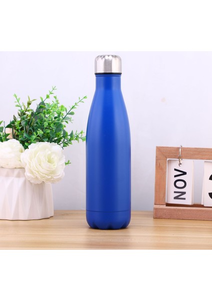 304 Paslanmaz Çelik Kola Şişesi Büyük Kapasiteli Açık Termos Spor Pot Bowling Bardağı 4 500ML (Yurt Dışından)