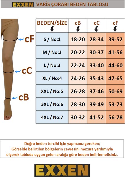 Külotlu Burnu Açık Ccl2 Orta Basınçlı Ten Rengi Varis Çorabı (Çift Bacak) Elit Seri