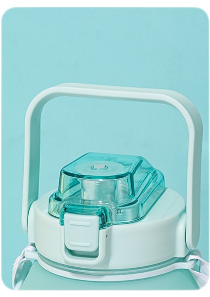 1.5l Büyük Kapasiteli Su Şişesi Kordon ile Açık Alan Sporları Koşu Spor Salonu Eğitimi Plastik Spor Seyahat Kaya Tırmanışı Şişeleri (Mavi) (Yurt Dışından) fiyatları