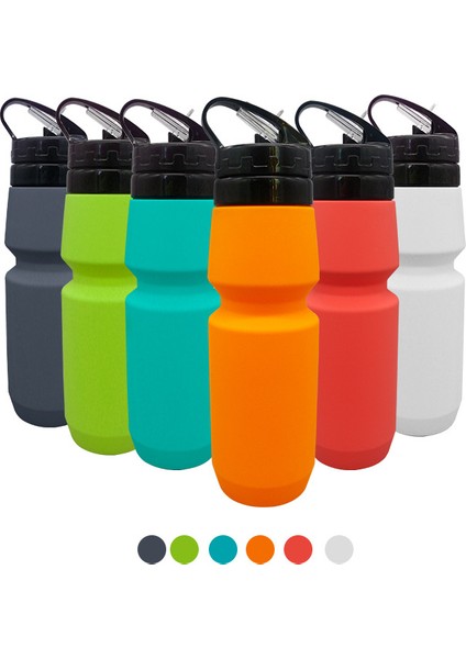 Açık Spor Bisiklet Su Bardağı Katlanabilir Gıda Sınıfı Silikon Dağcılık Su Şişesi Yeşil Çim 500ML (Yurt Dışından) fiyatları