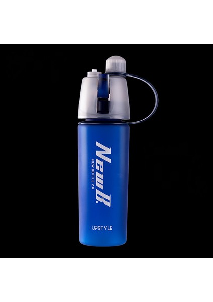 Sprey Bardak Yaz Taşınabilir Su Isıtıcısı Tritan Spor Fincan Erkek Basit Yüksek Değer Koyu MAVI-600ML (Yurt Dışından)