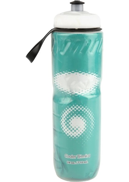 710 ml Bisiklet Su Şişesi Açık Çift Katmanlı Termal Tutma Spor Şişe Sıcak Soğuk Su Bisiklet Su Şişesi Bisiklet Ekipmanları (Yeşil) (Yurt Dışından)