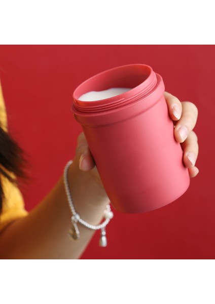 Plastik Su Bardağı, 350 ml Taşınabilir Mikrodalgada Kullanılabilir Kahvaltı Bardağı, Okul Ofis Açık Seyahat Öğrenci Için (Alıç Kırmızısı) (Yurt Dışından) fırsatları