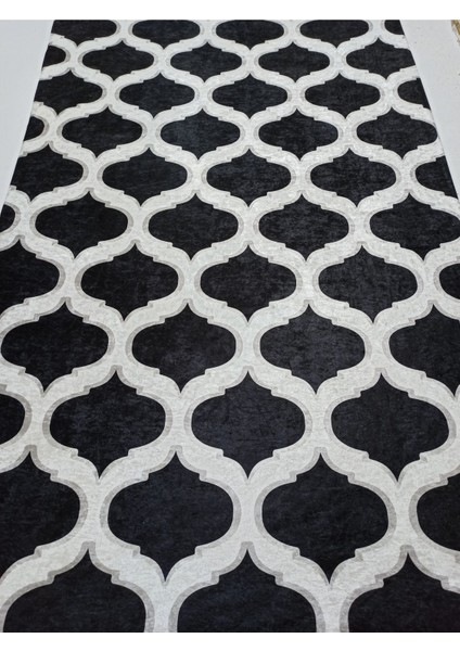 Ipek Kadife Kumaştan Lastikli Halı Örtüsü