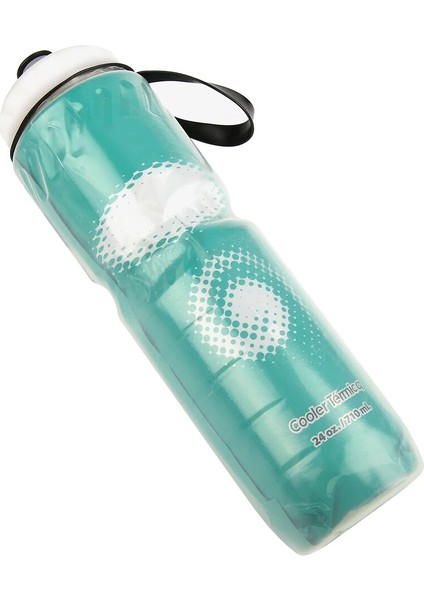 710 ml Bisiklet Su Şişesi Açık Çift Katmanlı Termal Tutma Spor Şişe Sıcak Soğuk Su Bisiklet Su Şişesi Bisiklet Ekipmanları (Yeşil) (Yurt Dışından) fırsatları