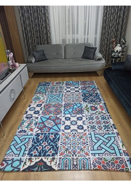 Ipek Kadife Kumaştan Lastikli Halı Örtüsü fiyatları