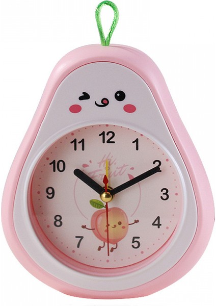 Yatak Odası Çalar Saat, Meyve Çalar Saat, Öğrenci Ev Dekorasyonu Masaüstü Saati (Yurt Dışından)