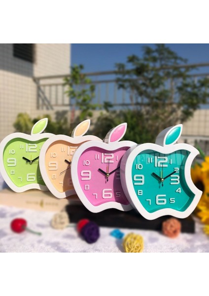 Yatak Odası Çalar Saat, Elma Çalar Saat, Öğrenci Ev Dekorasyonu Masaüstü Saati (Yurt Dışından) fiyatları