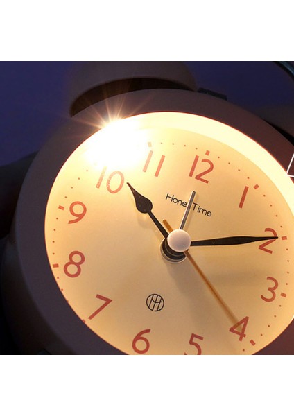 4 Inç Çalar Saat, Analog Metal Çalar Saat, Öğrenci Ev Dekorasyonu Masaüstü Saati (Yurt Dışından) modelleri