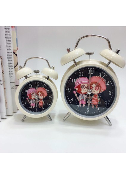 Yatak Odası Çalar Saat, Noel Arifesi Karikatür Çalar Saat, Öğrenci Ev Dekorasyonu Masaüstü Saati (Yurt Dışından) fiyatları
