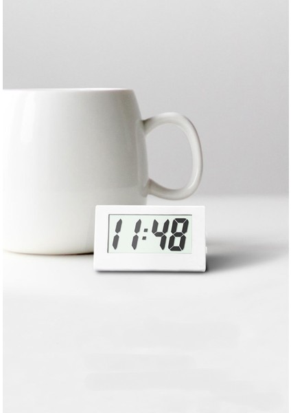 Mini Araba Saati Araba Kontrol Paneli Saati Oto Araba Kamyon Kontrol Paneli Zaman Araç Elektronik Dijital Saat Kendinden Yapışkanlı Braket Dijital Saat Beyaz (Yurt Dışından) fırsatları