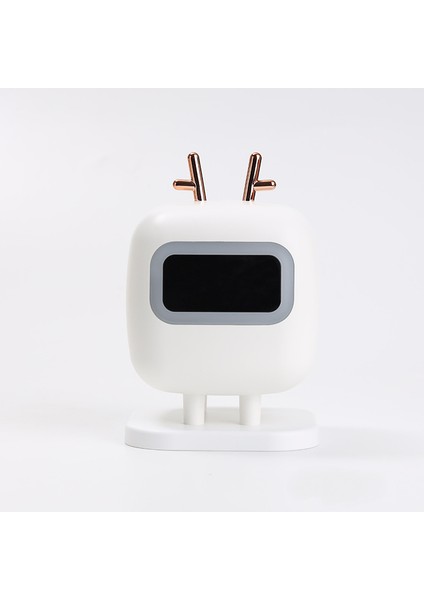 Çocuk Çalar Saati, Çocuklar Için Dijital Çalar Saat, Beyaz Gürültülü Çalar Saat, Usb'li Gece Lambası Kız Yatak Odası Için Çocuk Çalar Saati (Yurt Dışından)