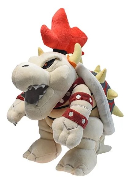 Zaox 33CM Super Mario Skeleton Bowser Dragon Peluş Oyuncak (Yurt Dışından)