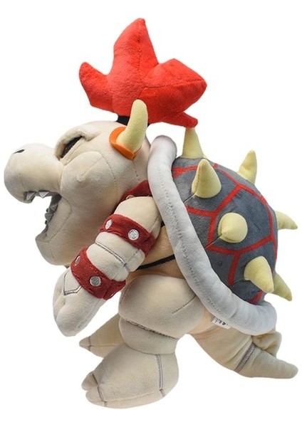 Zaox 33CM Super Mario Skeleton Bowser Dragon Peluş Oyuncak (Yurt Dışından)