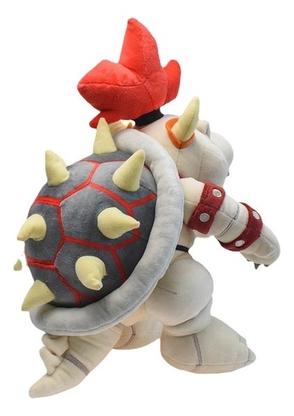 Zaox 33CM Super Mario Skeleton Bowser Dragon Peluş Oyuncak (Yurt Dışından)