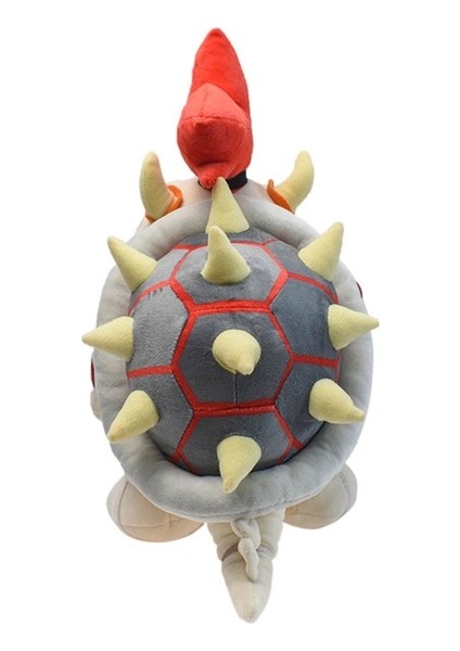 Zaox 33CM Super Mario Skeleton Bowser Dragon Peluş Oyuncak (Yurt Dışından)