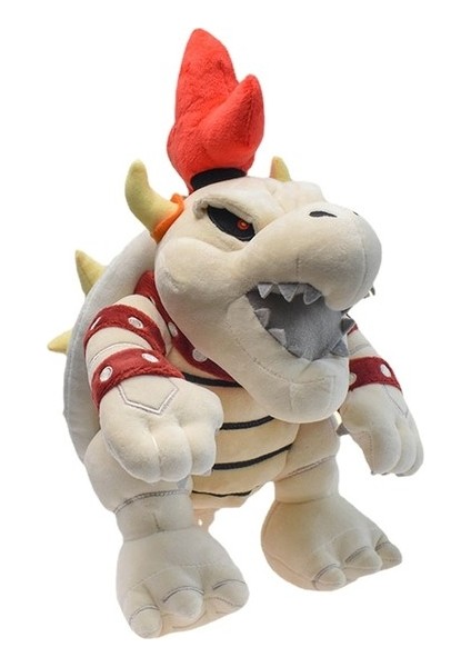 Zaox 33CM Super Mario Skeleton Bowser Dragon Peluş Oyuncak (Yurt Dışından)