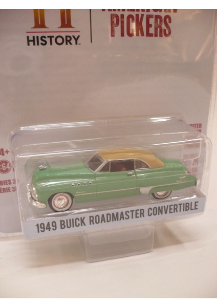 Buıck Roadmaster Convertıble 1949 1:64 Ölçek Model Araba