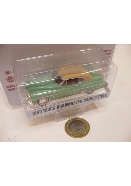 Buıck Roadmaster Convertıble 1949 1:64 Ölçek Model Araba fırsatları