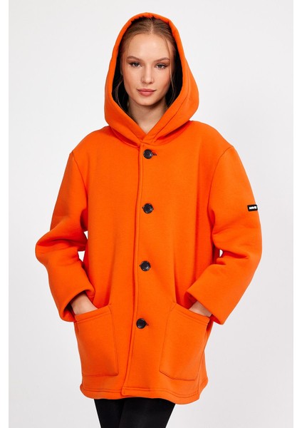 Alexandergardı Kapüşonlu Içi Şardonlu Oversize Hırka (E23-607 03) indirimleri