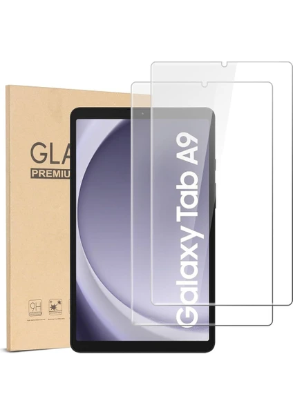 Samsung Galaxy Tab A9 Ekran Cam Koruyucu Esnek Nano Şeffaf Kırılmaz Tablet Koruyucu Screen Protector