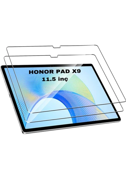 Huawei Honor Pad X9 11.5inç Ekran Cam Koruyucu Esnek Nano Şeffaf Kırılmaz Tablet Screen Protector Honor