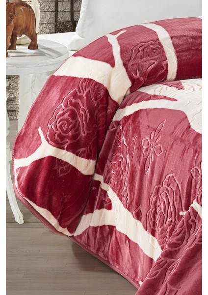 4 kg Battaniye Supersoft Embos Kalın Yumuşak Peluş Çift Kişilik Yumoş Kabartma 220X240 cm Devin