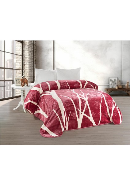 4 kg Battaniye Supersoft Embos Kalın Yumuşak Peluş Çift Kişilik Yumoş Kabartma 220X240 cm Devin
