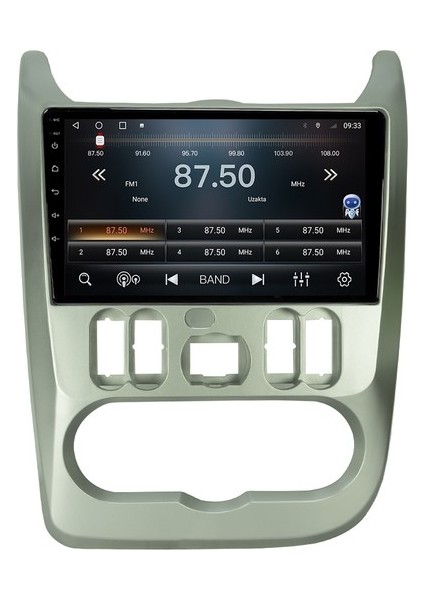 Dacia Logan (2010-2013) Android 12 Carplay Navigasyon Multimedya - 2gb Ram 32GB HDD