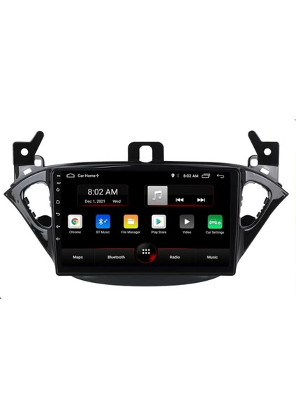 Opel Corsa E (2014-2016) Android 12 Carplay Navigasyon Multimedya - 2gb Ram 32GB HDD