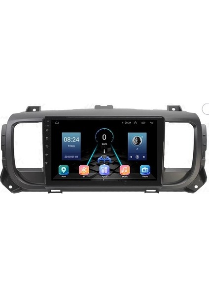 Opel Vivaro (2018-2021) Android 12 Carplay Navigasyon Multimedya - 4gb Ram 64GB HDD