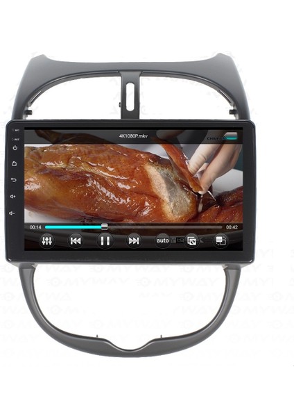 Peugeot 206 (2002-2010) Android 12 Carplay Navigasyon Multimedya - 4gb Ram 64GB HDD modelleri