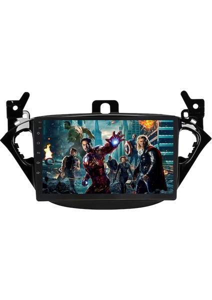 Opel Corsa E Android 12 Carplay Navigasyon Multimedya - 2gb Ram 32GB HDD