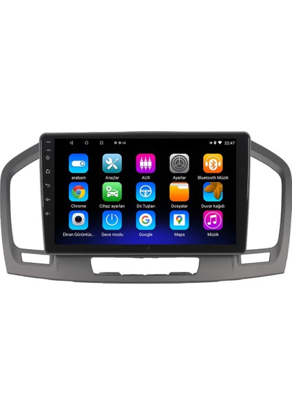 Opel Insignia (2009-2013) Android 12 Carplay Navigasyon Multimedya - 2gb Ram 32GB HDD