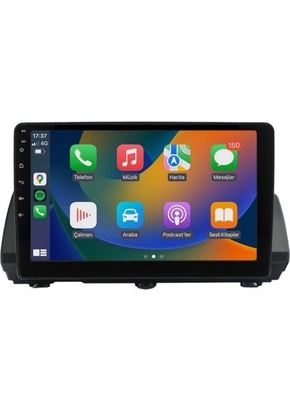 Dacia Sandero (2021-2023) Android 12 Carplay Navigasyon Multimedya - 2gb Ram 32GB HDD