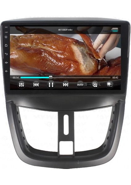 Peugeot 207 (2006-2010) Android 12 Carplay Navigasyon Multimedya - 8gb Ram 128GB HDD modelleri