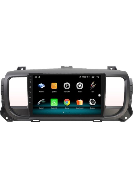 Peugeot Expert (2021) Android 12 Carplay Navigasyon Multimedya - 2gb Ram 32GB HDD