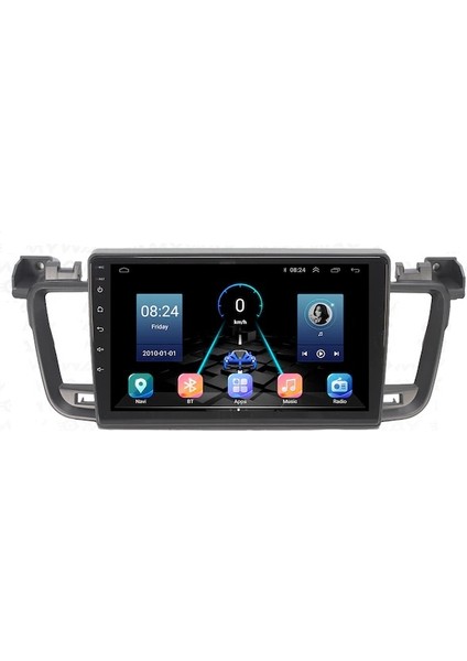 Peugeot 508 Android 12 Carplay Navigasyon Multimedya - 8gb Ram 128GB HDD