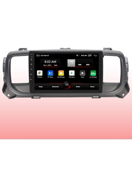 Peugeot Expert (2021) Android 12 Carplay Navigasyon Multimedya - 2gb Ram 16GB HDD