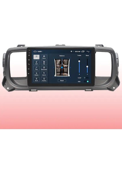 Peugeot Expert (2021) Android 12 Carplay Navigasyon Multimedya - 2gb Ram 16GB HDD fırsatları