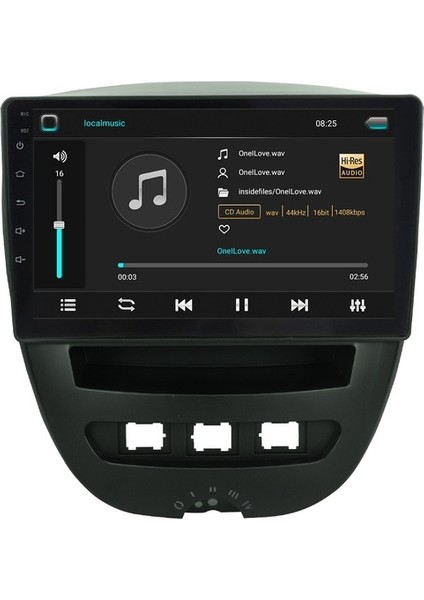 Peugeot 107 (2005-2014) Android 12 Carplay Navigasyon Multimedya - 8gb Ram 128GB HDD modelleri