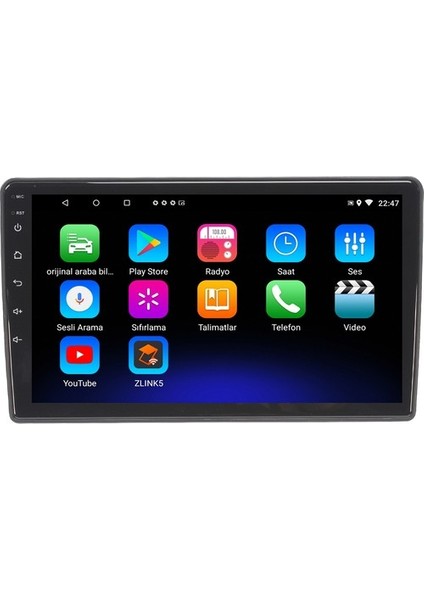 Opel Corsa C Android 12 Carplay Navigasyon Multimedya - 2gb Ram 32GB HDD