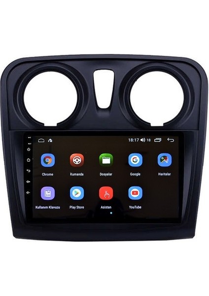 Dacia Lodgy (2014-2018) Android 12 Carplay Navigasyon Multimedya - 2gb Ram 32GB HDD fiyatları