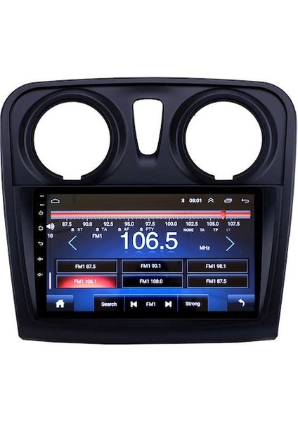 Dacia Lodgy (2014-2018) Android 12 Carplay Navigasyon Multimedya - 2gb Ram 32GB HDD modelleri