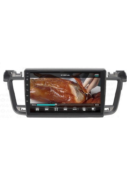 Peugeot 508 Android 12 Carplay Navigasyon Multimedya - 4gb Ram 64GB HDD