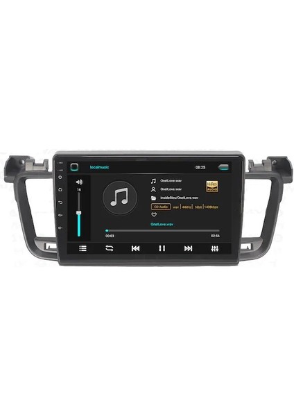Peugeot 508 Android 12 Carplay Navigasyon Multimedya - 4gb Ram 64GB HDD