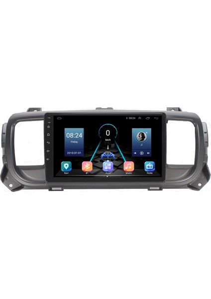 Peugeot Expert (2021) Android 12 Carplay Navigasyon Multimedya - 8gb Ram 128GB HDD