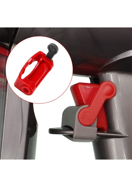 V6 V7 V10 V11 Elektrikli Süpürge Için Tetik Kilidi, Güç Düğmesi Kilidi Aksesuarları, Parmağınızı Serbest Bırakın Kırmızı (Yurt Dışından)
